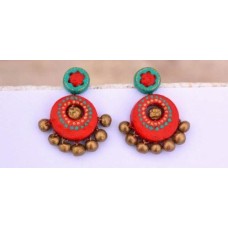  Handpainted Terracotta Jewellery – Ear rings